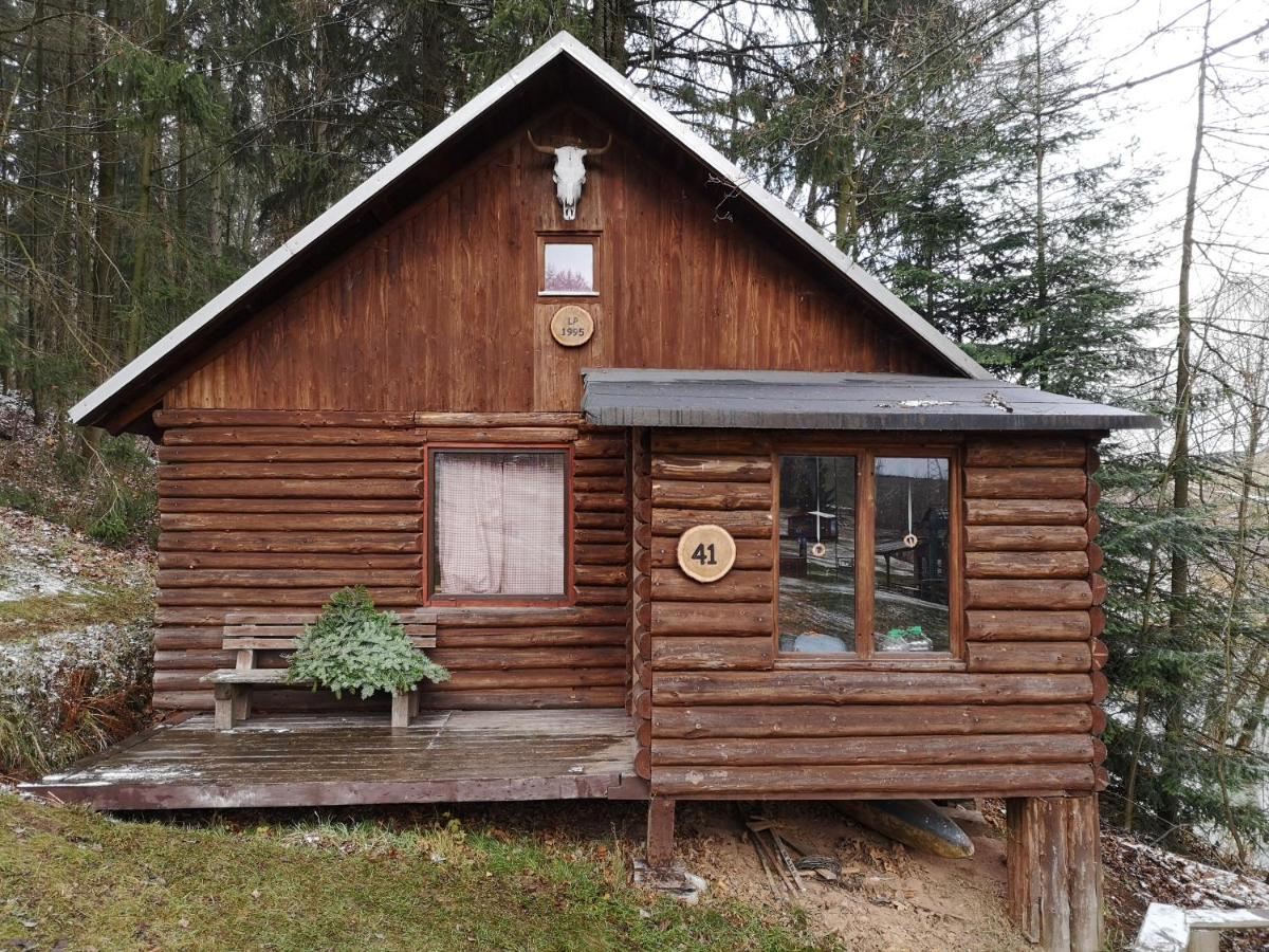 Srub na svahu sjezdovky v Radvanicích Radvanice  Exteriér fotografie