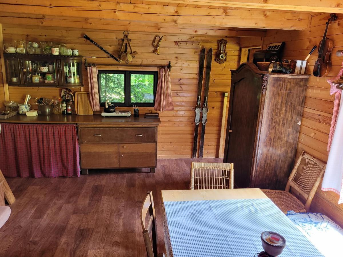 Srub na svahu sjezdovky v Radvanicích Radvanice  Exteriér fotografie