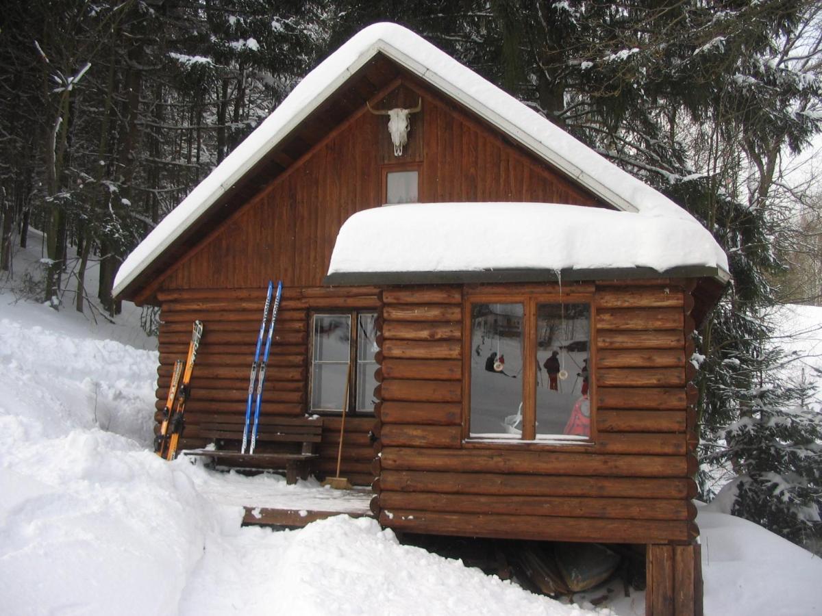 Srub na svahu sjezdovky v Radvanicích Radvanice  Exteriér fotografie